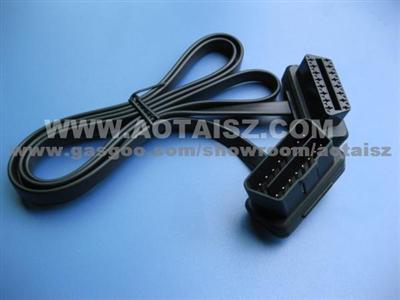 Double obd2 m connector plug cable in diagnostic tool