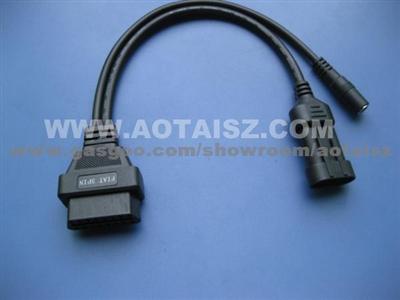 Auto diagnosis wireless 16 pin car harness OBD custom