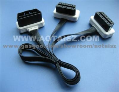 Obd2 diagnostic line obd extension cable y wires