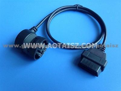 9pin J1939 Cable To Obd Female