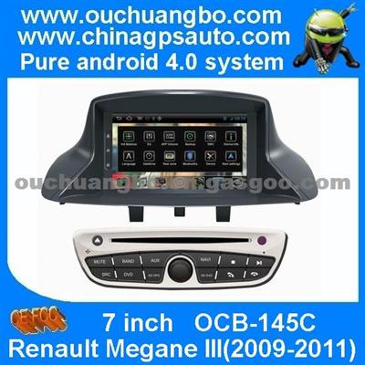 Ouchuangbo S150 Platform Android 4.0 Car Radio For Renault Megane III 2009-2011 DVD Player GPS System 3G Wifi OCB-145C