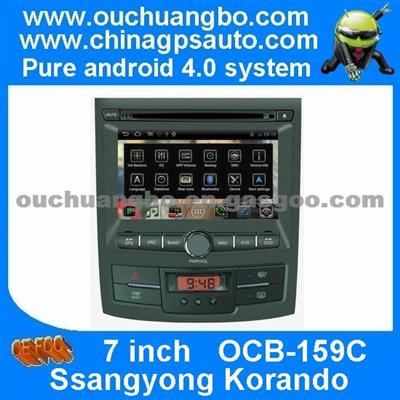 Ouchuangbo S150 Android 4.0 DVD Navi Multimedia For Ssangyong Korando With Radio Player Bluetooth Phonebook RDS OCB-159