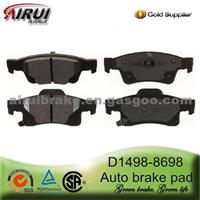 High Quality D1498-8698 Brake Pad For Dodge And Jeep