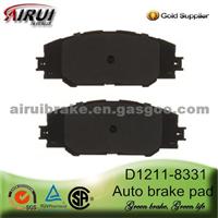 D1211-8331 Front Brake Pad For 2006 Year RAV4 (OE:04465-42150)