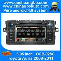 Ouchuangbo S150 So Android 4.0 System Toyota Auris 2008-2011 Car Multimedia Kit DVD Radio Player