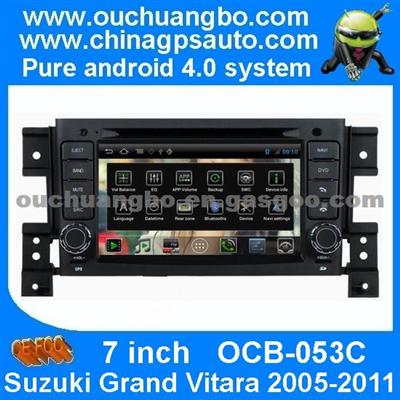 Ouchuangbo Android 4.0 Car Radio DVD For Suzuki Grand Vitara 2005-2011 Head Unit 3G Wifi A8 Chipset S150 Platform