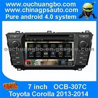 Ouchuangbo S150 Android 4.0 Car GPS Sat Navi Autoradio System Toyota Corolla 2013-2014 With Stereo 3G Wifi Bluetooth