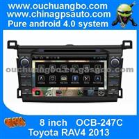 Ouchuangbo Android 4.0 Car DVD Radio For Toyota RAV4 2013 Auto Multimedia Kit S150 System