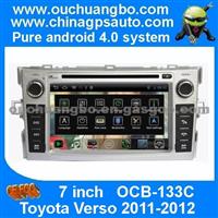 Ouchuangbo Android 4.0 GPS Sat Navi For Toyota Verso 2011-2012 S150 Car Radio Bluetooth TV IPod USB