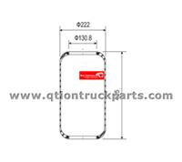CF Gomma 1S270-25C Air Springs