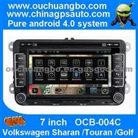 Ouchuangbo Auto Radio Android 4.0 For Volkswagen Sharan /Touran /Golf S150 Car DVD Navi System 3G Wifi TV