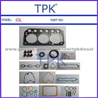 Mitsubishi S3L Cylinder Head, Full, Overhaul Gasket Kit,Set