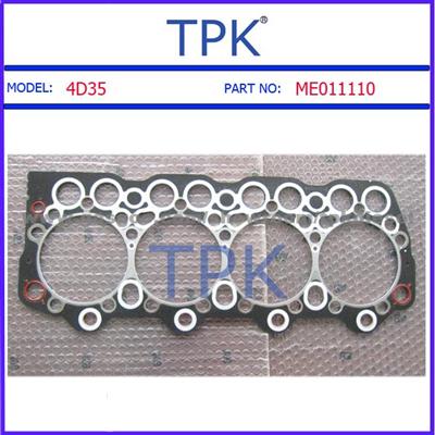 Mitsubishi 4D35 Cylinder Head, Full, Overhaul Gasket Kit,Set, ME996360,ME011110