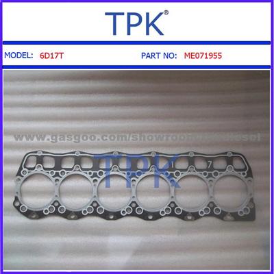 Mitsubishi 6D17,6D17T Cylinder Head Gasket ME071955
