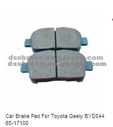 Car Brake Pad For Toyota Geely BYD04465-17100