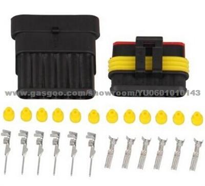 6 Pin Auto Waterproof Electrical Wire Connector