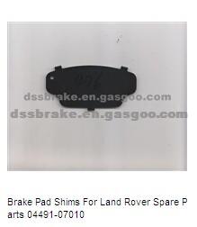 Brake Pad Shims For Land Rover Spare Parts 04491-07010