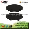 D1009-7913 2004 Year Front Brake Pad For Mazda RX8 (OE: F1Y1-33-23ZB)