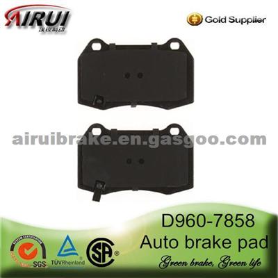 D960-7858 2003 Year Brake Pad For Nissan 350Z (OE: 41060-CD094)