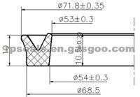 Auto Vacuum Booster Y-Ring 20C000006