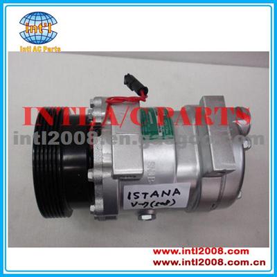 Sanden 508 PV6 AC Compressor Adapt Replacement For Delphi V5 SSANGYONG ISTANA (BUS)