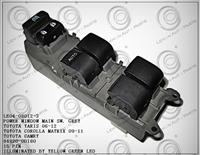 TOYOTA YARIS 06-12 COROLLA MATRIX 09-11 CAMRY POWER WINDOW MAIN SWITCH 84820-0D180