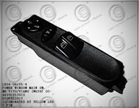 MERCEDES BENZ VITO/VIANO (W639) 03- POWER WINDOW MAIN SWITCH A6395451013 6395451013