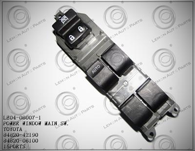 TOYOTA POWER WINDOW MAIN SWITCH 84820-42190 84820-06100