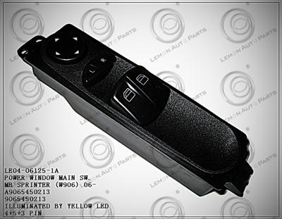 MERCEDES BENZ SPRINTER (W906) 06- WINDOW LIFTER MAIN SWITCH A9065450213 9065450213