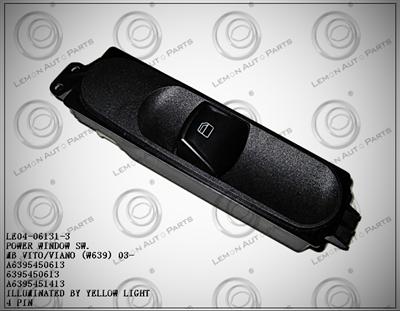 MERCEDES BENZ VITO/VIANO (W639) 03- POWER WINDOW SWITCH A6395450613 6395450613 A6395451413