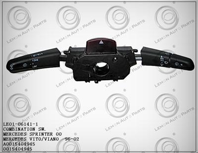 MERCEDES SPRINTER 00,VITO/VIANO 96-02 COMBINATION SWITCH A0015404945 0015404945