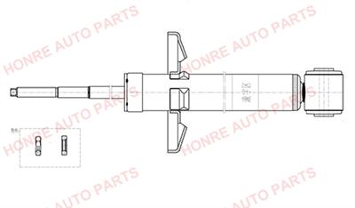 Shock Absorber H5417(KYB: 443800/343191; SACHS: 105740/105748)