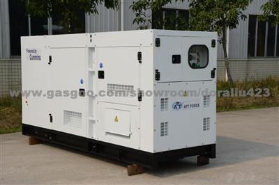 Cummins Diesel Genset With Chassis Fuel Tank Stamford Alternator 100kVA 80kW