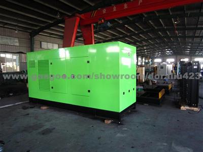 Industrial Power Generator With Silent Type, Doosan Diesel Engine Marathon Alternator