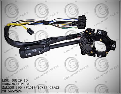 MERCEDES BENZ SALOON 190 (W201) 10/82-08/93 COMBINATION SWITCH 2015452524