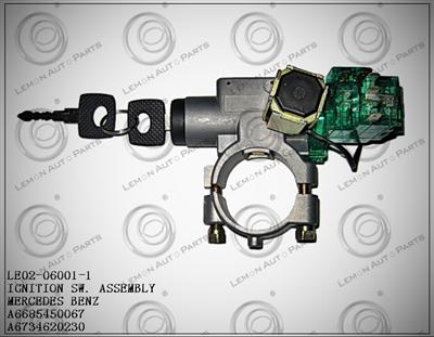 MERCEDES BENZ IGNITION SWITCH ASSEMBLY A6685450067 A6734620230