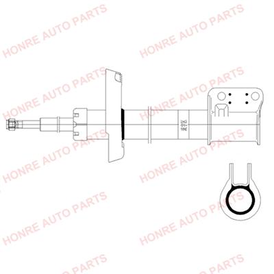 Shock Absorber H3204(KYB:633831/333831; SACHS:110256/110459)