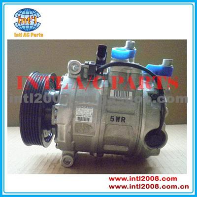 4H0260805 4H0260805A 8E0260805BM 8H0260805B 447190-3630 447190-3640 Denso 7SEU17C Air Ac Compressor For AUDI A4 3.0 V6