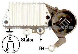 Voltage Regulator 1260001200 A866X34172 8970320910 JLM11144 IN435 MD619268