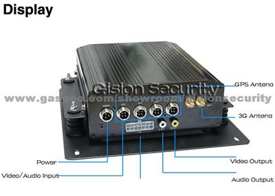 4 Channel Dual SD Card Mobile DVR