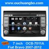 Ouchuangbo Car Audio DVD Player GPS Nav IPod Bluetooth Fiat Bravo 2007-2012