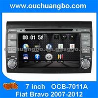 Ouchuangbo Car Audio DVD Player GPS Nav IPod Bluetooth Fiat Bravo 2007-2012