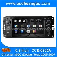 Ouchuagbo In Dash DVD Player Radio GPS Navigation System For Chrysler 300C /Dodge /Jeep