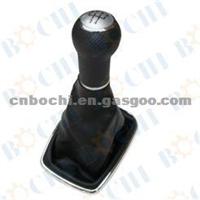 Gear Shift Knob With Leather Boot And Gaitor