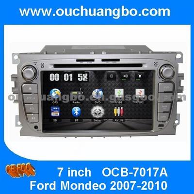 Ouchuangbo 2 Din Touch Screen Car DVD Player Ford Mondeo 2007-2010 GPS Radio Stereo System