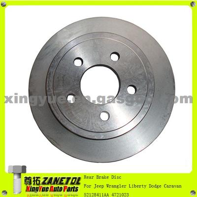 Car Auto Brake Disc Brake Rotor For Jeep Wrangler Liberty Dodge Caravan Chrysler Voyager 52128411AA 4721023 4721023AF 52128411AB