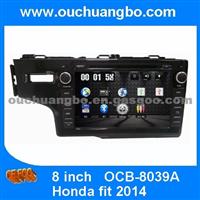 Ouchuangbo New Auto GPS Navigation Radio DVD Player Honda Fit 2014 IPod USB RDS