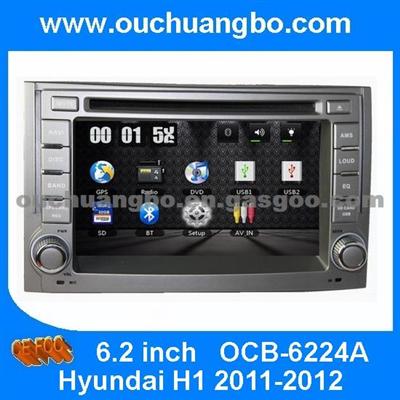 Ouchuangbo Car Sat Nav DVD Player Radio System For Hyundai H1 2011-2012 Multimedia IPod USB SD