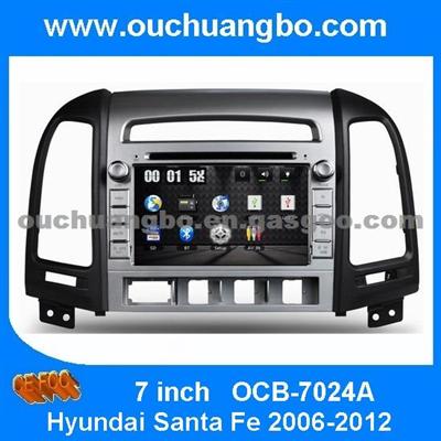 Ouchuangbo Car GPS Navi Multimedia Radio For Hyundai Santa Fe 2006-2012 DVD USB Audio Player