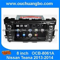 Ouchuangbo Car Stereo Radio Stereo Nissan Teana 2013-2014 DVD USB Bluetooth TV Built In GPS Navigation Amplifier 50W*4